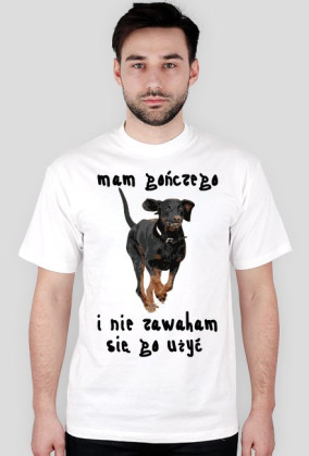 Koszulka z Gończym Polskim