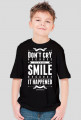 Koszulka dla chłopca - DON'T CRY BECAUSE IT'S OVER SMILE BECAUSE IT HAPPENED