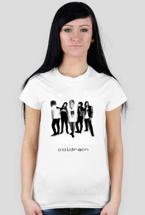 DAMSKI T-SHIRT COLDRAIN - BIAŁA