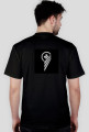 T-SHIRT MĘSKI LOGO COLDRAIN CZARNY