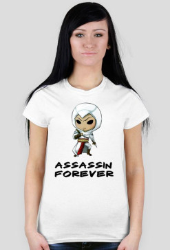 Assassin's Creed Damska Czarny napis