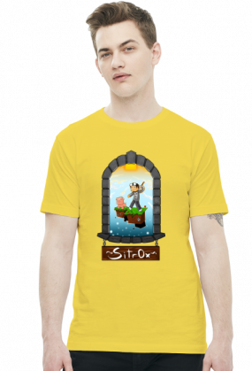 SkyBlock - Męska - Brązowa Tablica - Wszystkie kolory