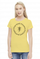 koszulka damska - runy Pierścienia + symbol Tolkiena