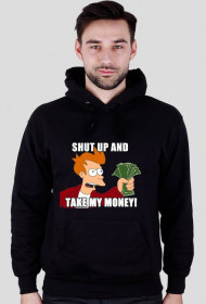 Shut up Bluza z Kapturem Męska