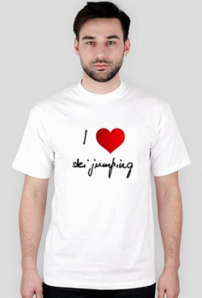 Koszulka "I love ski jumping" 1