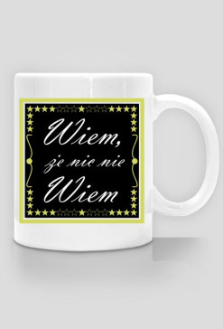 Kubek Wiem, że nic nie wiem