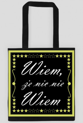 Torba Wiem, że nic nie wiem
