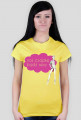 Noś czapkę - damski t-shirt
