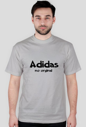 Koszulka z napisem "Adidas no orginal"