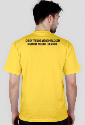 T-shirt męski - CHUDYTRENING www