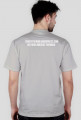 T-shirt męski - CHUDYTRENING www white