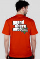 Koszulka z logo gta v tył