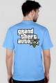 Koszulka z logo gta v tył