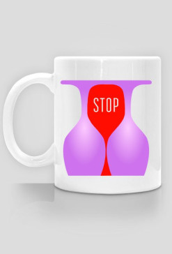 Kubek "STOP- alkohol"