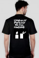 Czarna koszulka Parkour (męska)