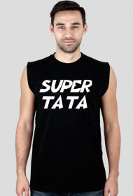 Koszulka SuperTata bezrękawów