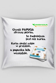 Poszewka na "Jaśka" z bajką - PAPUGA