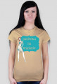 Panienka na wydaniu - damski t-shirt