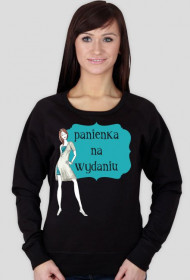 Panienka na wydaniu - damska bluza
