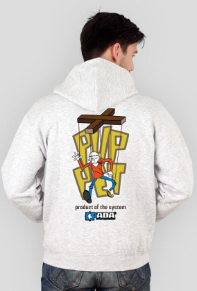 Bluza na zamek z kapturem - Produkt systemu. Pada