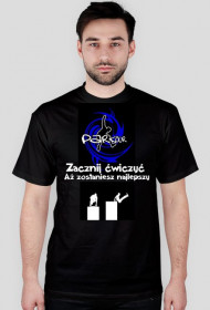 Czarna koszulka Parkour (męska)