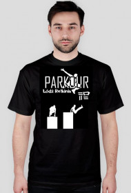 Czarna koszulka Parkour (męska)