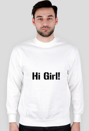 Bluza męska, HI GIRL,