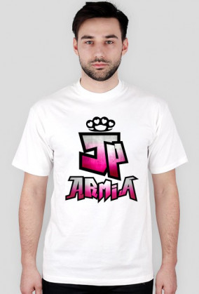Koszulka JP Armia | Rozowa | Meska