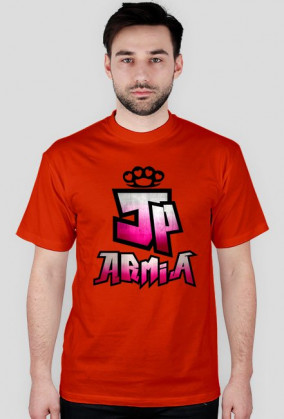Koszulka JP Armia | Rozowa | Meska