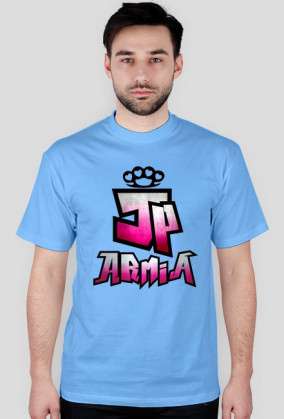 Koszulka JP Armia | Rozowa | Meska