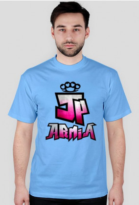 Koszulka JP Armia | Rozowa | Meska