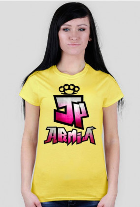 Koszulka JP Armia | Rozowa | Damska