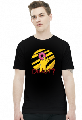 Donut? - T-shirt męski (12 kolorów)