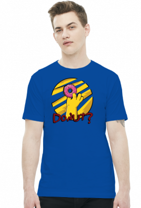 Donut? - T-shirt męski (12 kolorów)