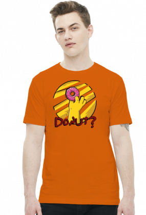 Donut? - T-shirt męski (12 kolorów)