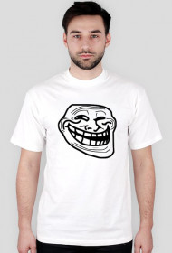 Koszulka "Troll face" Biala