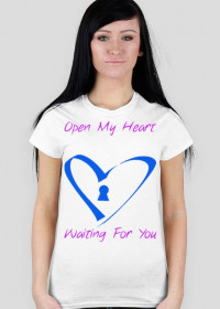 Koszulka Open My Heart | Waiting For You