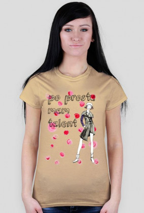 Mam talent - damski t-shirt