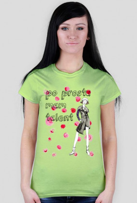 Mam talent - damski t-shirt