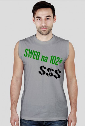 Koszulka męska bez rękawów :SWEG na 102