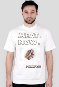 Mięso. Teraz. - męska koszulka
