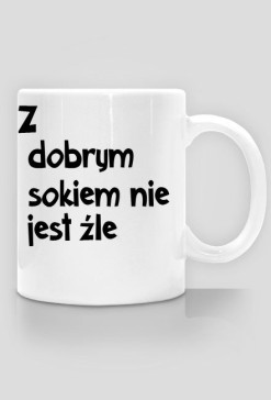 Idealny kubek do picia soku
