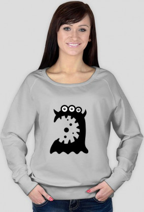Bluza z potworem