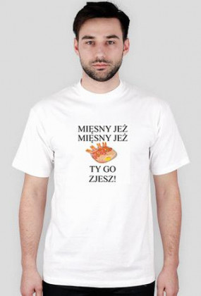 Mięsny jeż męska biała