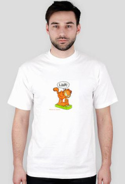 garfield liar-white