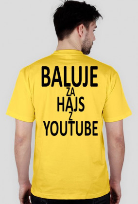 BALUJE ZA HAJS Z YOUTUBE Męska - wszystkie kolory - wersja 4