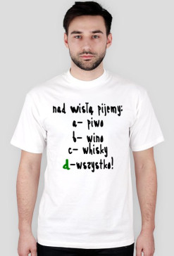 Nad Wisłą pijemy...