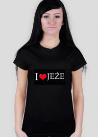 Koszulka Damska Kocham Jeże