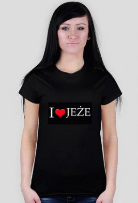 Koszulka Damska Kocham Jeże
