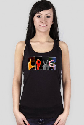 L.O.V.E Sleeveless Girls